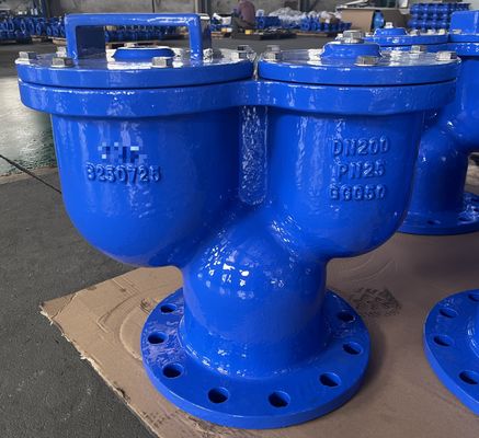 Flanged Double Orifice Air Valve Versatile For Water / Steam